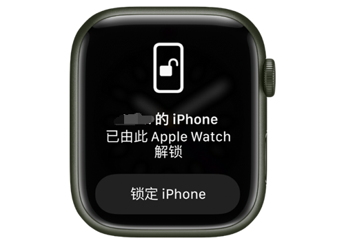 潘集苹果手机维修分享用 AppleWatch 解锁配备面容 ID 的 iPhone方法 